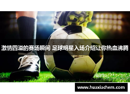 激情四溢的赛场瞬间 足球明星入场介绍让你热血沸腾